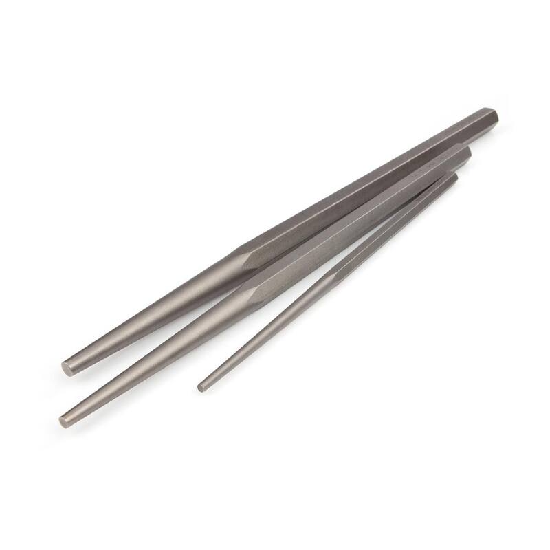 Set de 3 pzas. de Punzones de alineación largos TEKTON (3/16, 1/4, 5/16 pulg.) - 66556