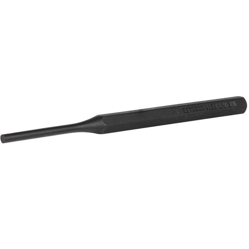 Klein Tools Punzón de Pasador, 5-1/4 Pulgadas, Diámetro de Punto de 5/32 Pulgadas - 66323
