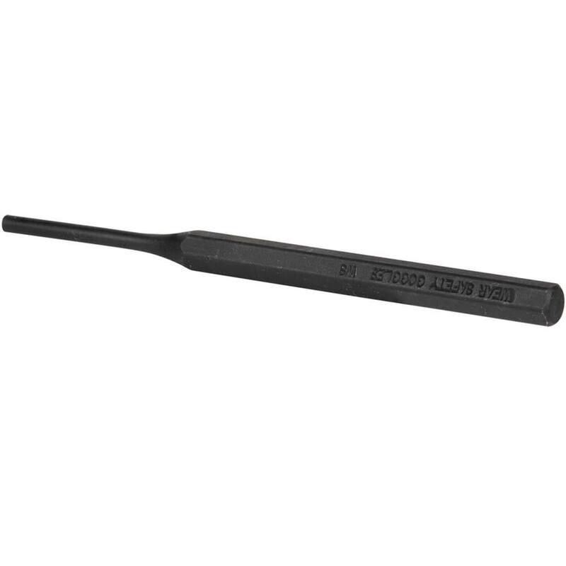 Klein Tools Punzón de Pasador, 5-1/4 Pulgadas, Diámetro de Punto de 5/32 Pulgadas - 66323