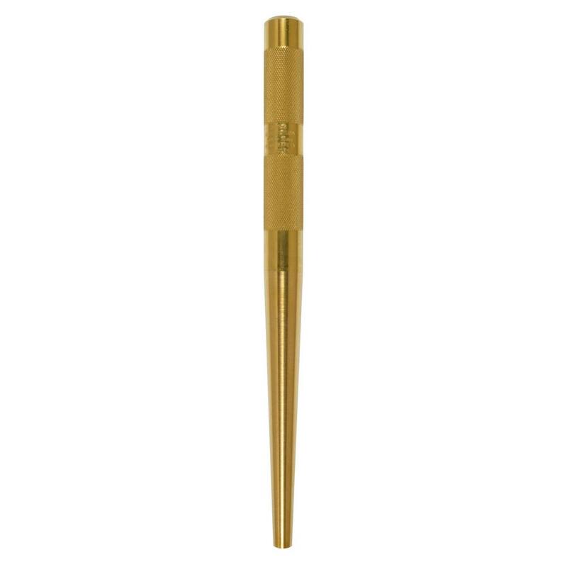 Mayhew 3/8 in. - 10 mm x 10 in. Sacaclavos de latón - 25095