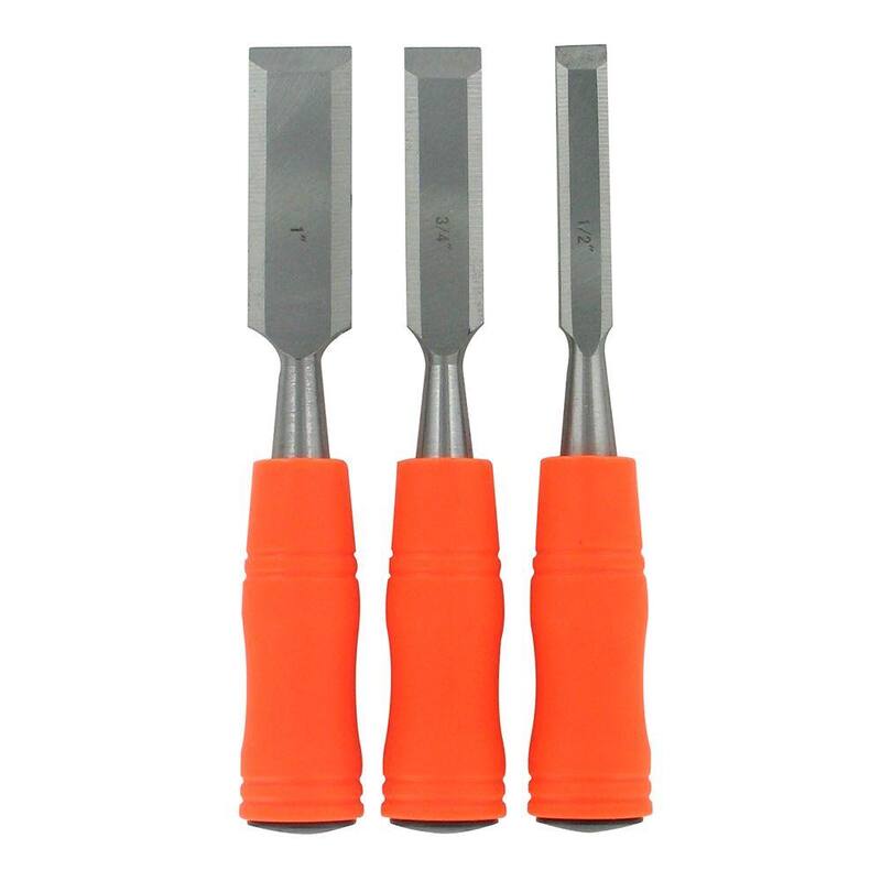 Set de cinceles de madera económicos de Buck Bros. (juego de 3 piezas) - 40601