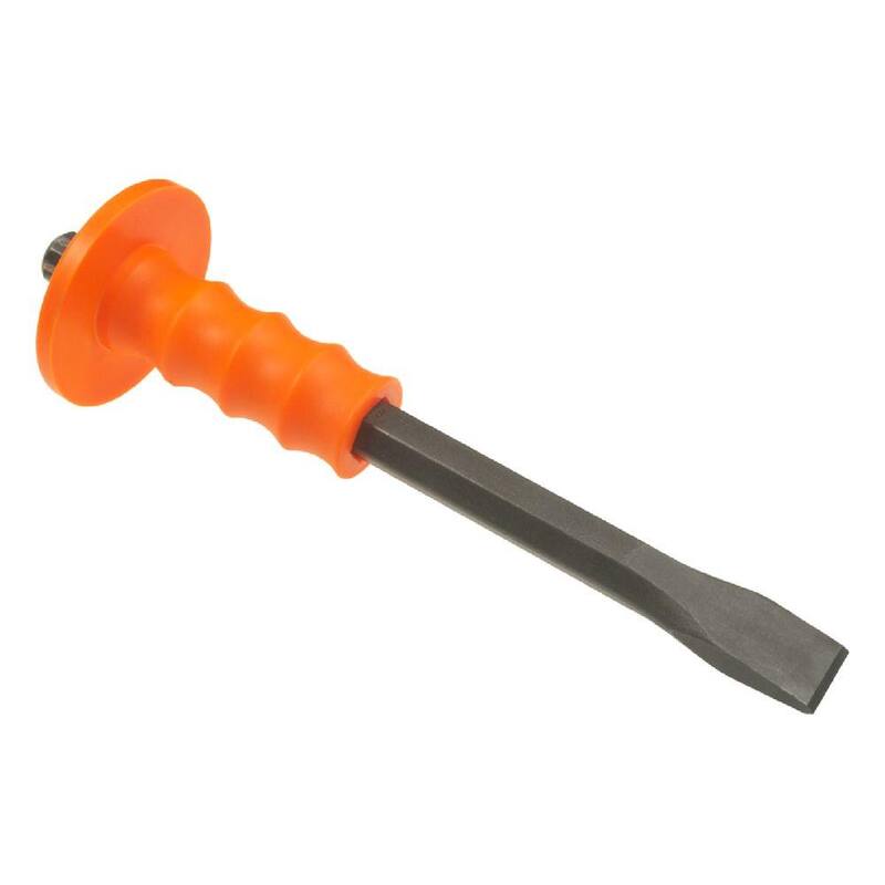 Mayhew Tools Cincel Frío con Protección de Mano de 1 pulgada x 12 pulgadas - 12405
