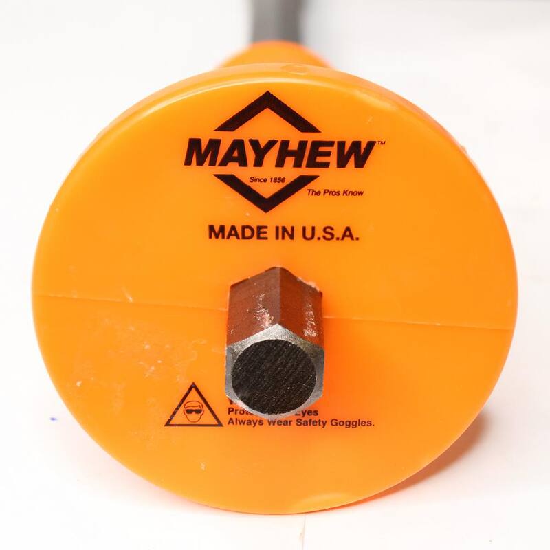 Mayhew 3/4 pulg. x 12 pulg. Cincel con protector de mano Guardian - 12205