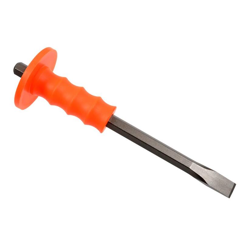 Mayhew 3/4 pulg. x 12 pulg. Cincel con protector de mano Guardian - 12205