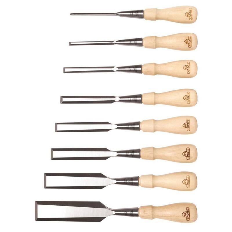 Set de formones para madera de la serie Stanley Sweetheart 750 (8 piezas) - 16-793