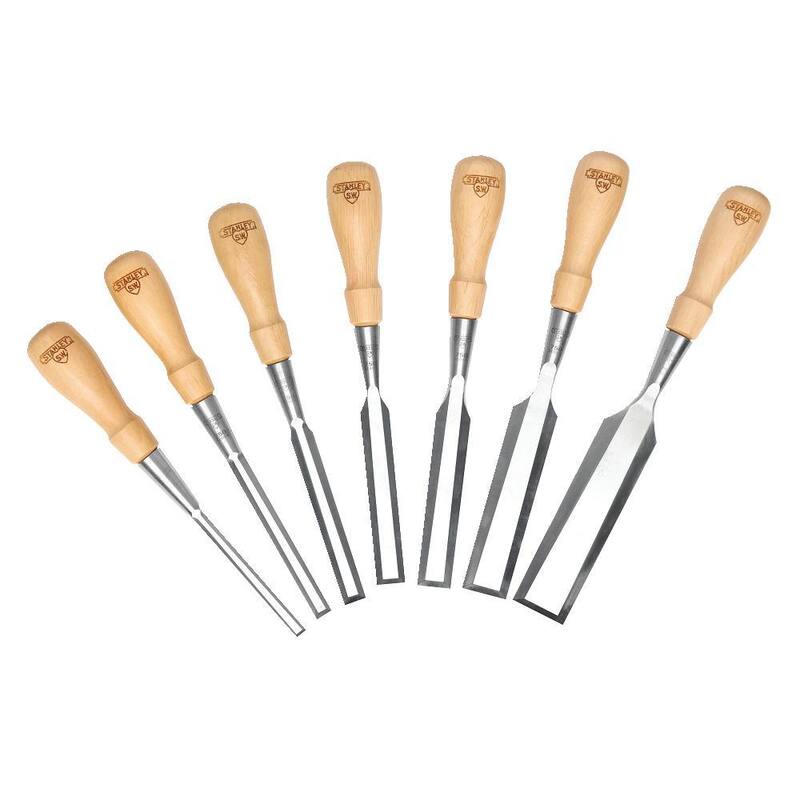 Set de formones para madera de la serie Stanley Sweetheart 750 (8 piezas) - 16-793