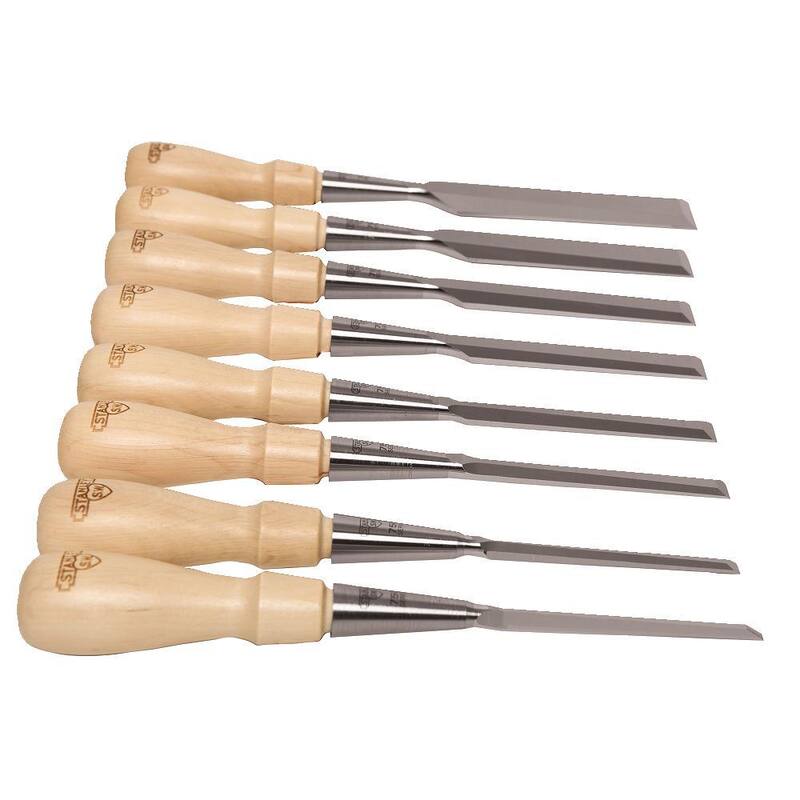 Set de formones para madera de la serie Stanley Sweetheart 750 (8 piezas) - 16-793