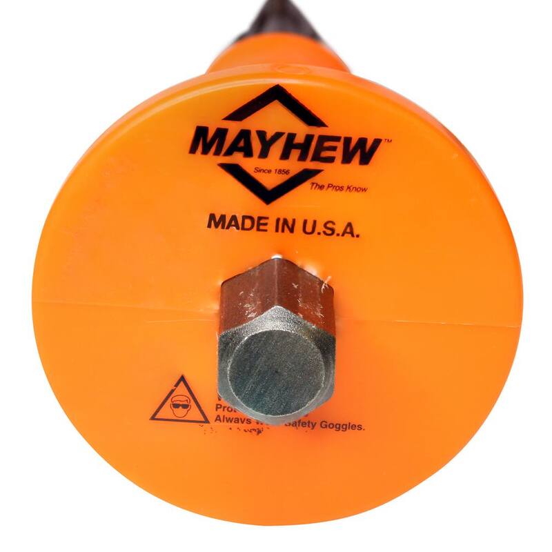 Mayhew Cincel de Electricista Guardian con Protector de Mano de 2-3/4 pulgadas x 9 pulgadas - 94505