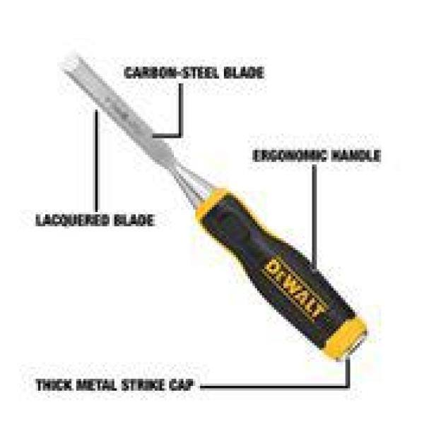 DEWALT 1/2 pulgadas Cincel de madera - DWHT16859