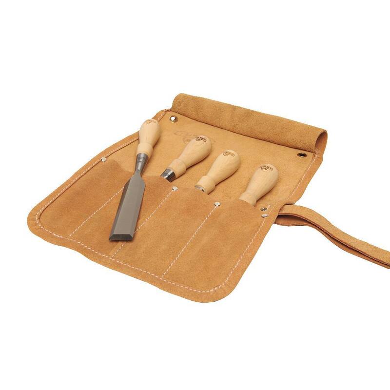 Juego de cinceles de mango para madera Stanley Sweetheart 750 Series (4 piezas) - 16-791