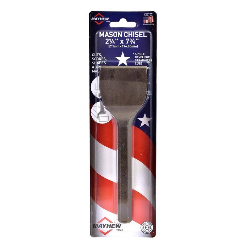 Mayhew Cincel para Albañil de 2-1/4 pulgadas x 7-3/4 pulgadas - 35702