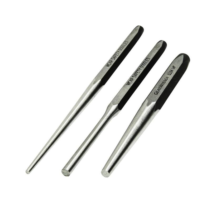 Juego de punzones y cinceles de acero SAE de GEARWRENCH con estuche de herramientas (27 piezas) - 82306