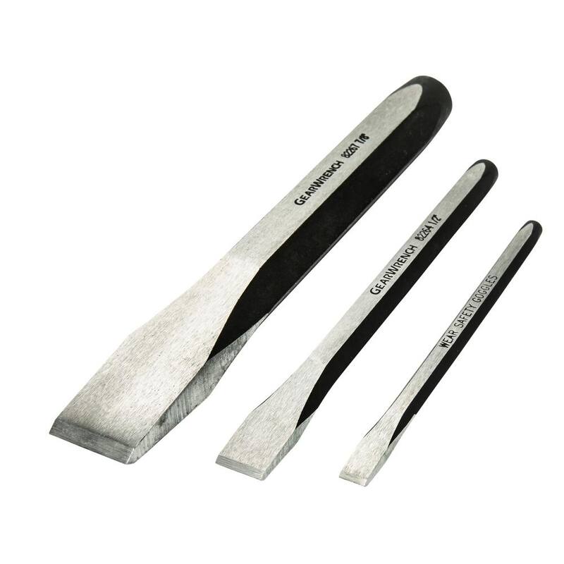Juego de punzones y cinceles de acero SAE de GEARWRENCH con estuche de herramientas (27 piezas) - 82306