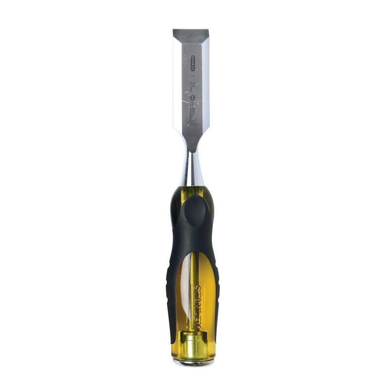 Stanley FATMAX Juego de Cinceles para Madera con Mango Thru-Tang (3 Piezas) - 16-970