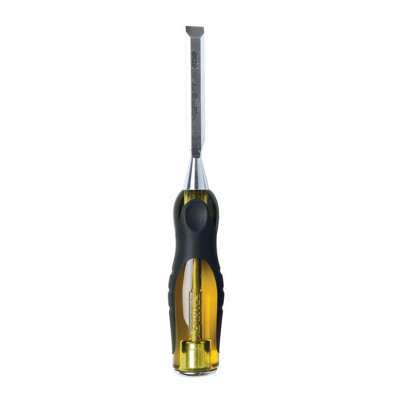 Stanley FATMAX Juego de Cinceles para Madera con Mango Thru-Tang (3 Piezas) - 16-970