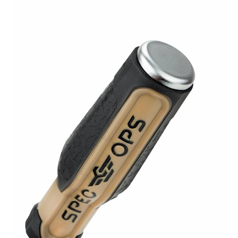 Cincel de madera SPEC OPS, hoja de 1/2 pulgadas, hoja de acero de alto carbono, agarre absorbente de impacto - SPEC-C1-12