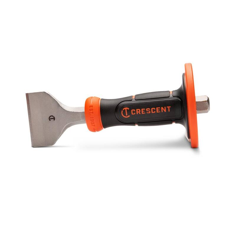 Cincel de electricista Crescent de 2-3/4 pulgadas por 9 pulgadas con protector de mano - CECH234H