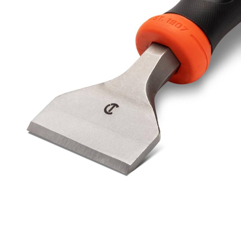 Cincel de electricista Crescent de 2-3/4 pulgadas por 9 pulgadas con protector de mano - CECH234H