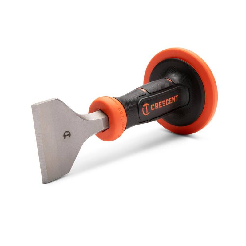 Cincel de electricista Crescent de 2-3/4 pulgadas por 9 pulgadas con protector de mano - CECH234H