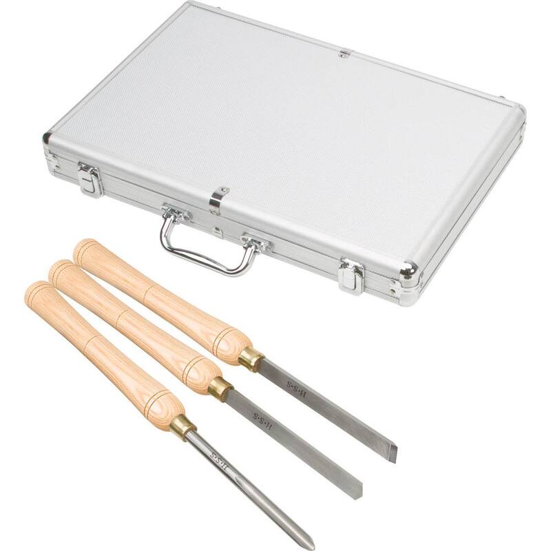 Juego de cinceles para torno Shop Fox (3 piezas) - D3785