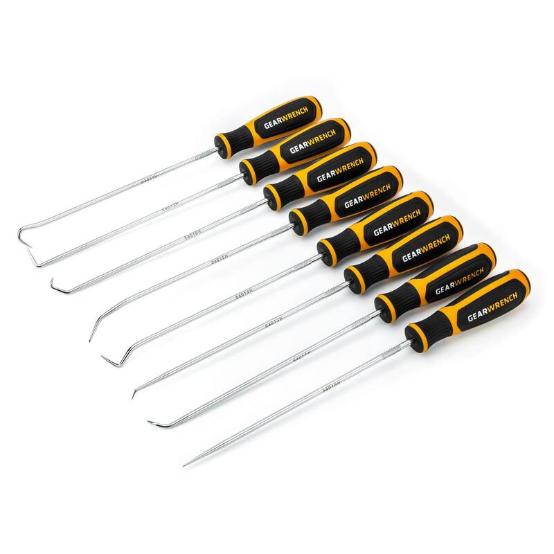 Set de variedad de ganchos y púas largos de 9 pulgadas (8 piezas) - 84010H