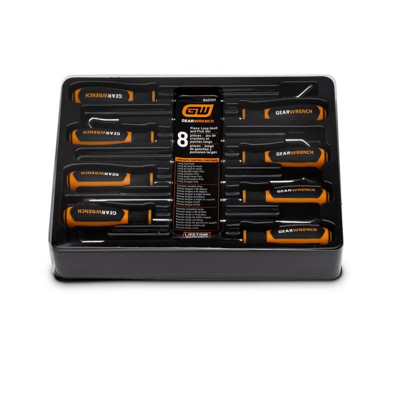 Set de variedad de ganchos y púas largos de 9 pulgadas (8 piezas) - 84010H