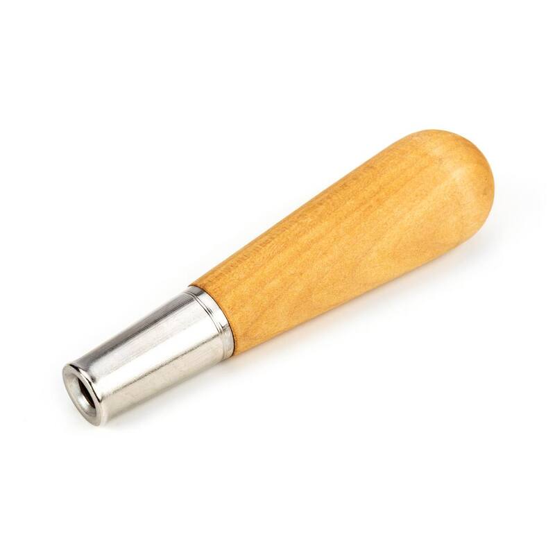 Mango de lima de madera de 4-1/8 pulgadas x 1-1/16 pulgadas - 21522N