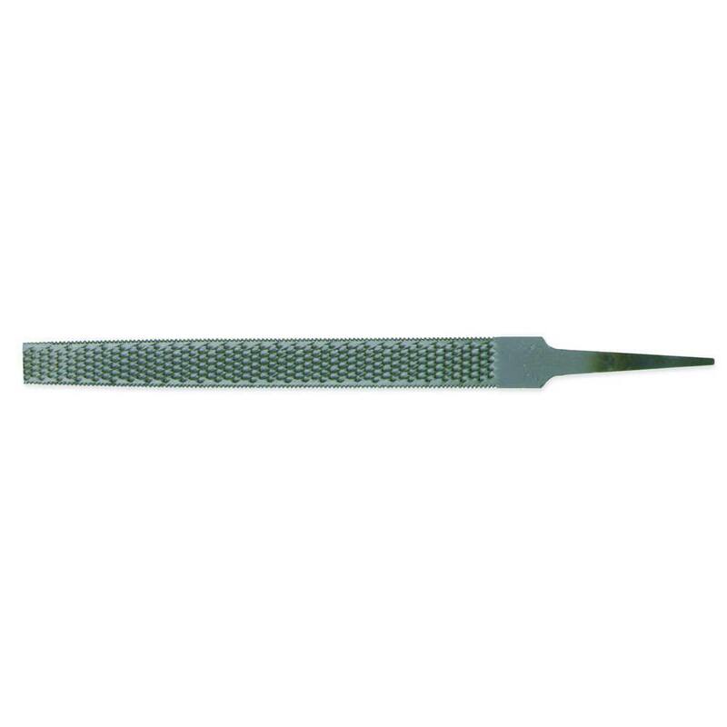 Raspador de Madera semirredondo con corte Bastard de 8 pulgadas Nicholson Crescent - 21878N