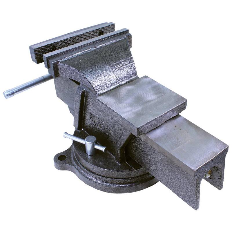 Morsa de banco de servicio pesado de 6 pulgadas con base giratoria - BV-HD60