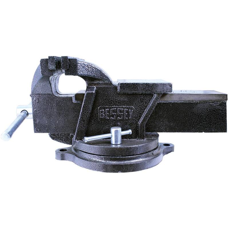 Morsa de banco de servicio pesado de 6 pulgadas con base giratoria - BV-HD60