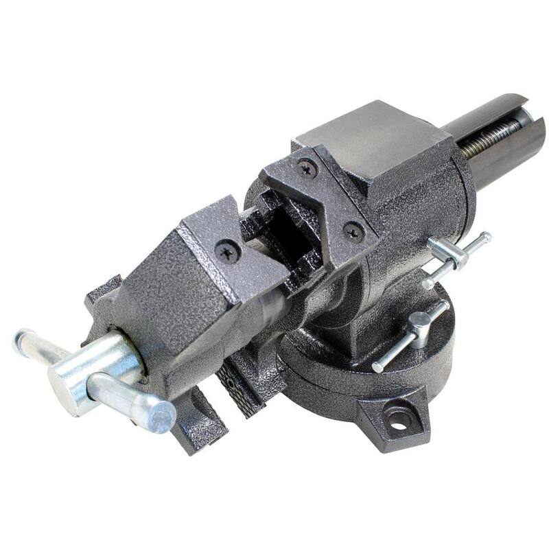 BESSEY 5 in. Tornillo de Banco Giratorio de Uso Múltiple para Tubos con Base Giratoria - BV-MPV5