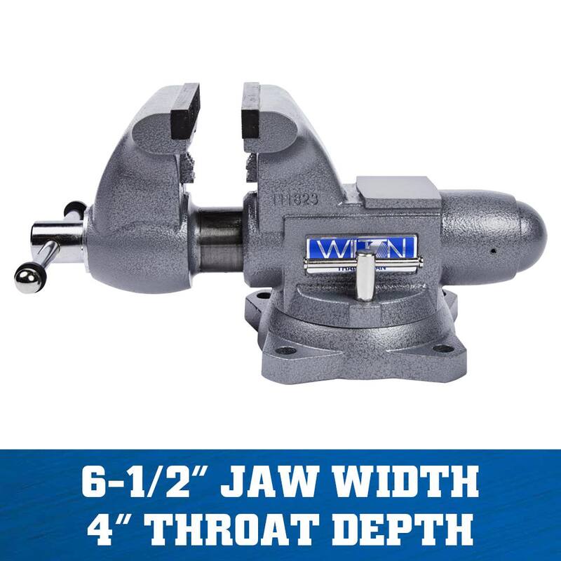 Torno Wilton Tradesman de 1765 con mordaza de 6-1/2 pulgadas - 28807