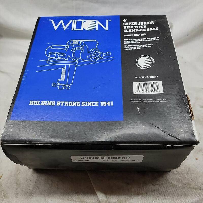 Wilton CBV-100, Super-Junior 4 pulgadas Vise con base giratoria de sujeción - 63247