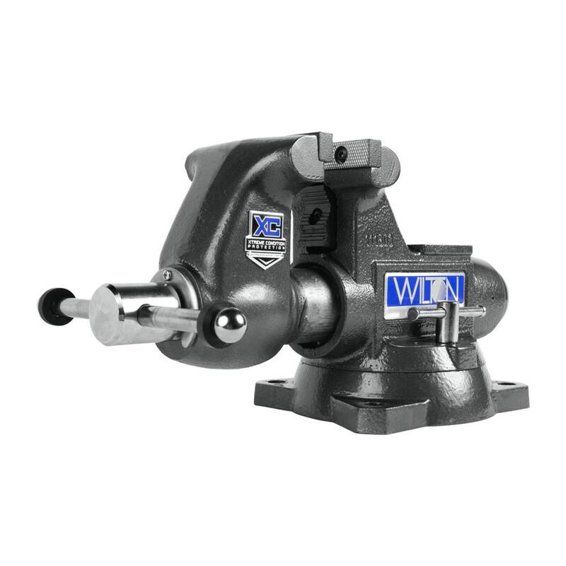 Mordaza Wilton Tradesman XC, Ancho de mandíbula de 4-1/2 pulg, Apertura de mandíbula de 3-1/2 pulg, Profundidad de garganta de 3-1/4 pulg 1745XC - 28840