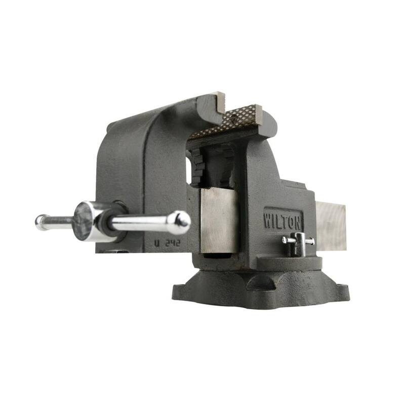 Wilton WS8 8 pulgadas Tornillo de banco con mordaza de 4 pulgadas de profundidad - 63304