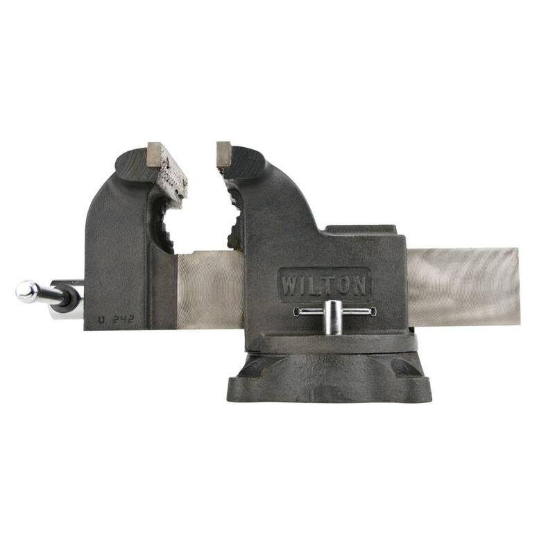 Wilton WS8 8 pulgadas Tornillo de banco con mordaza de 4 pulgadas de profundidad - 63304