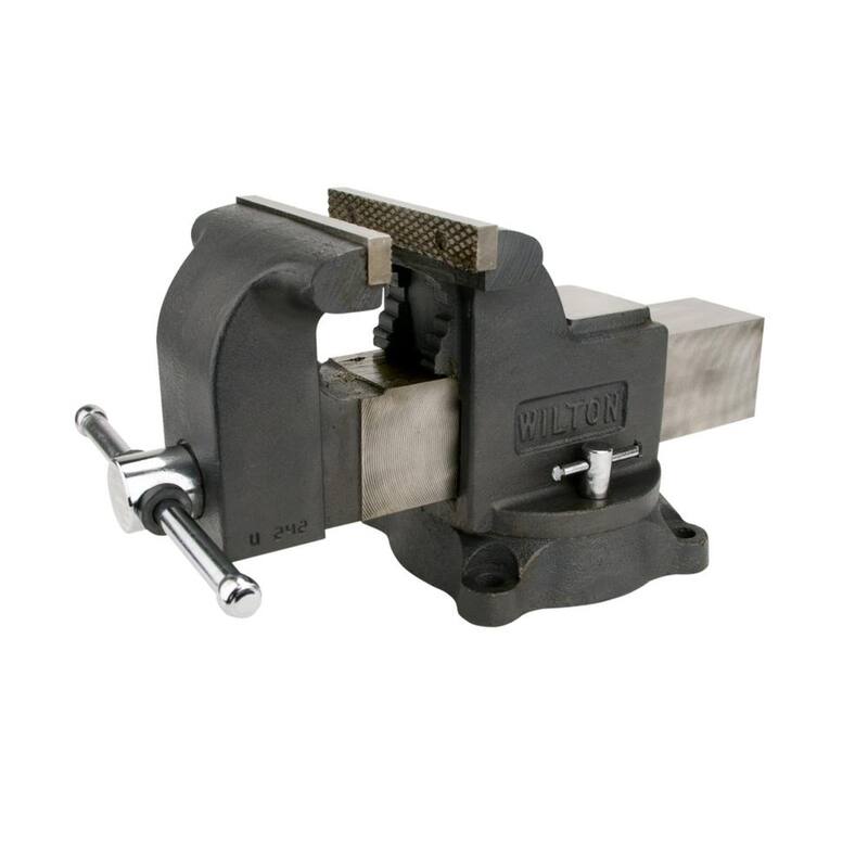 Wilton WS8 8 pulgadas Tornillo de banco con mordaza de 4 pulgadas de profundidad - 63304
