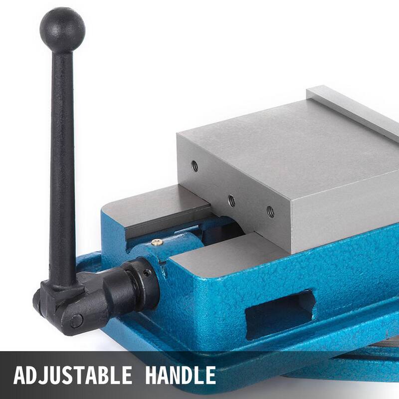 Morsa de fresado de trabajo pesado VEVOR Bench 6 pulgadas. Morsa de sujeción de alta precisión con base giratoria de 360 grados para máquina de fresado - TQ6CDXZDZJMPKQ001V0
