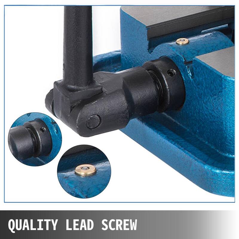 Morsa de fresado pesado de VEVOR de 3 pulgadas con base giratoria de 360 grados para Banco Morsa de Sujeción de Alta Precisión para Fresado - TQ3CDXZDZJMPKQ001V0