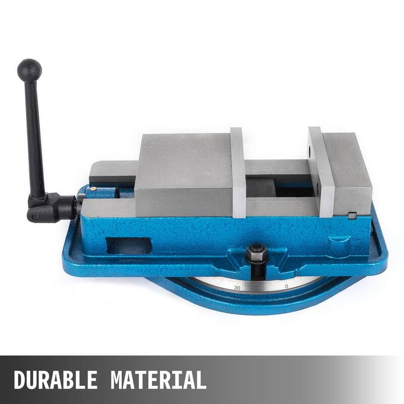 Morsa de fresado pesado de VEVOR de 3 pulgadas con base giratoria de 360 grados para Banco Morsa de Sujeción de Alta Precisión para Fresado - TQ3CDXZDZJMPKQ001V0