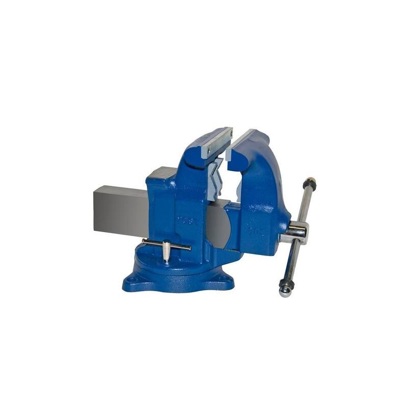 Yost 8 pulgadas Tornillo de Banco y Mordaza Combinada para Trabajador con Base Giratoria - 80C
