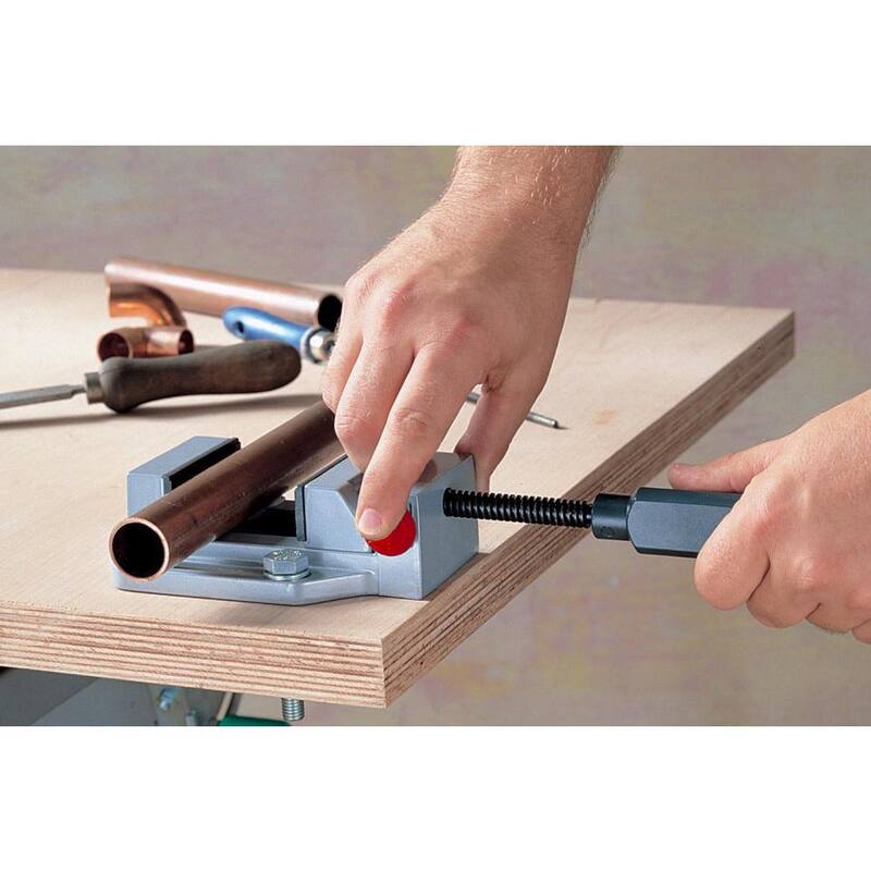 Wolfcraft Quick-Release Taladro de Mesa y Tornillo de Banco - 4920405