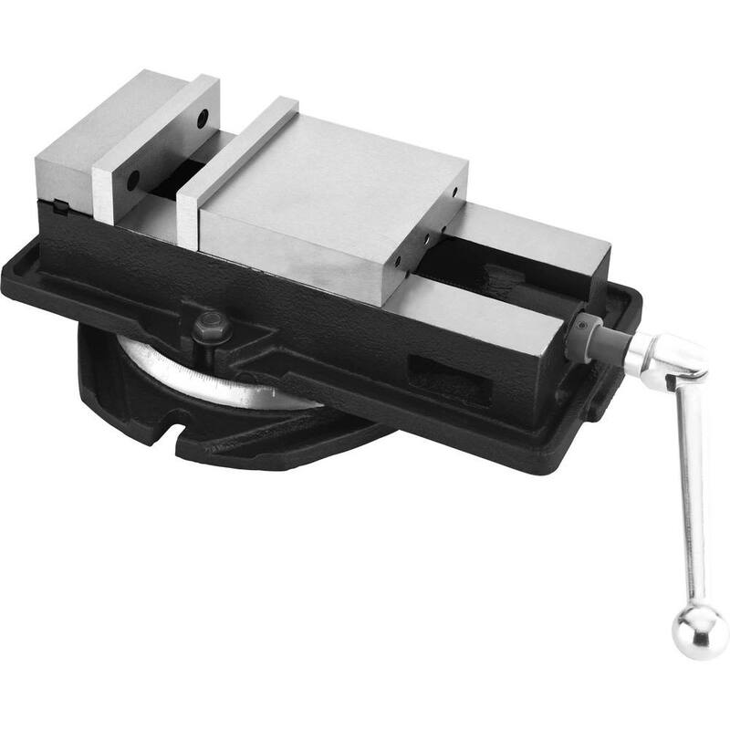 Tornillo de banco para fresadora de primera calidad de Grizzly Industrial de 5 pulgadas - G7154.