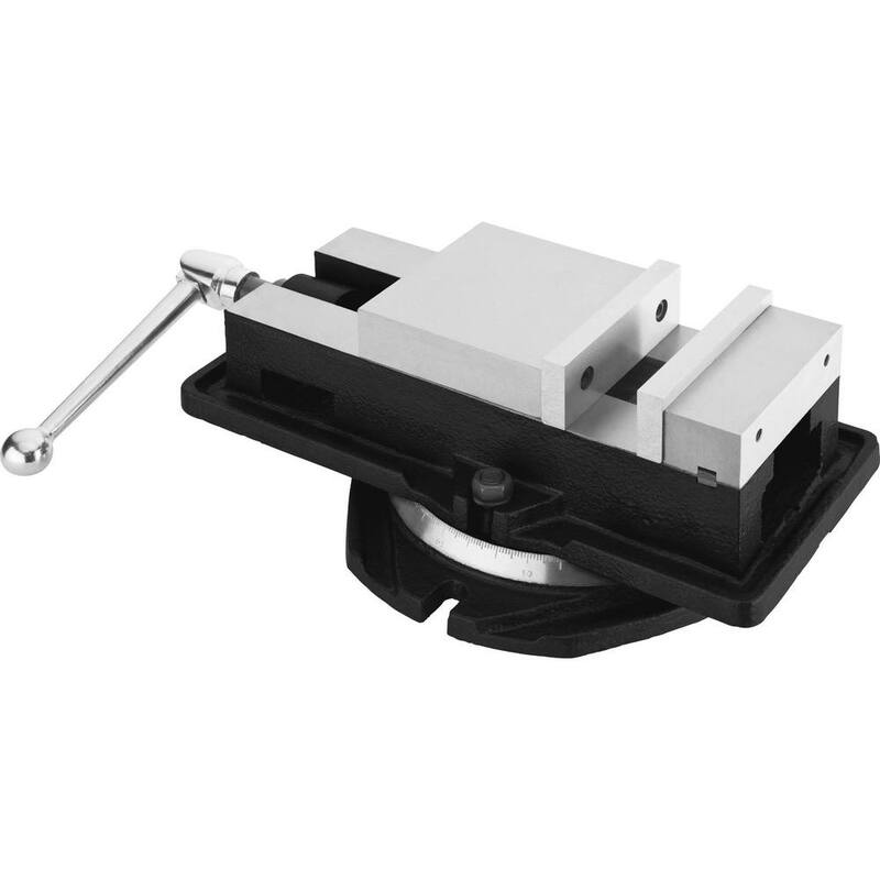 Tornillo de banco para fresadora de primera calidad de Grizzly Industrial de 5 pulgadas - G7154.
