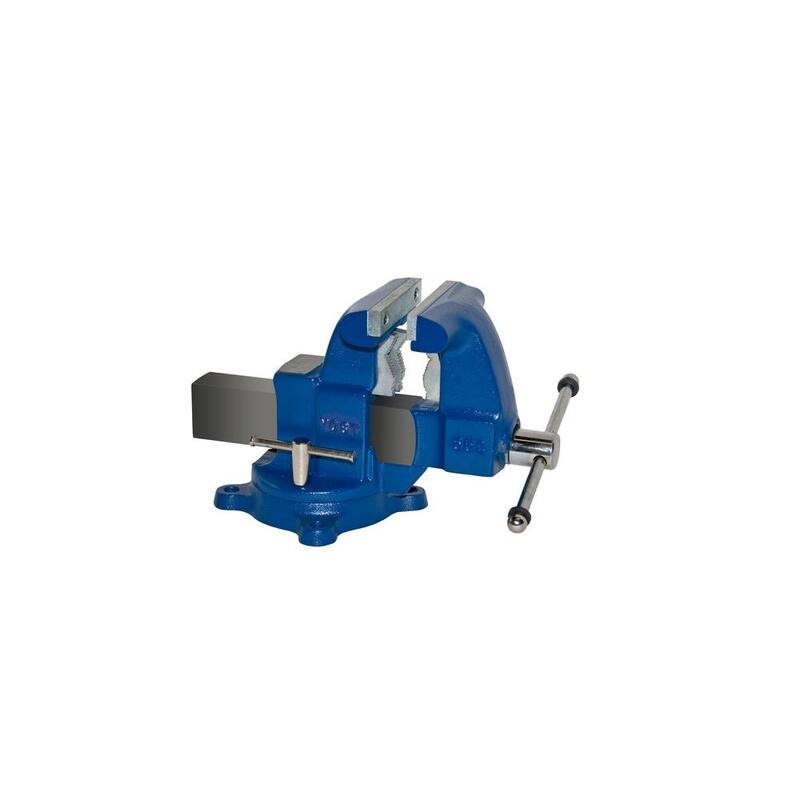 Yost 5-1/2 pulgadas Tornillo de Banco de Combinación y Tubo del Tradesman con Base Giratoria - 55C