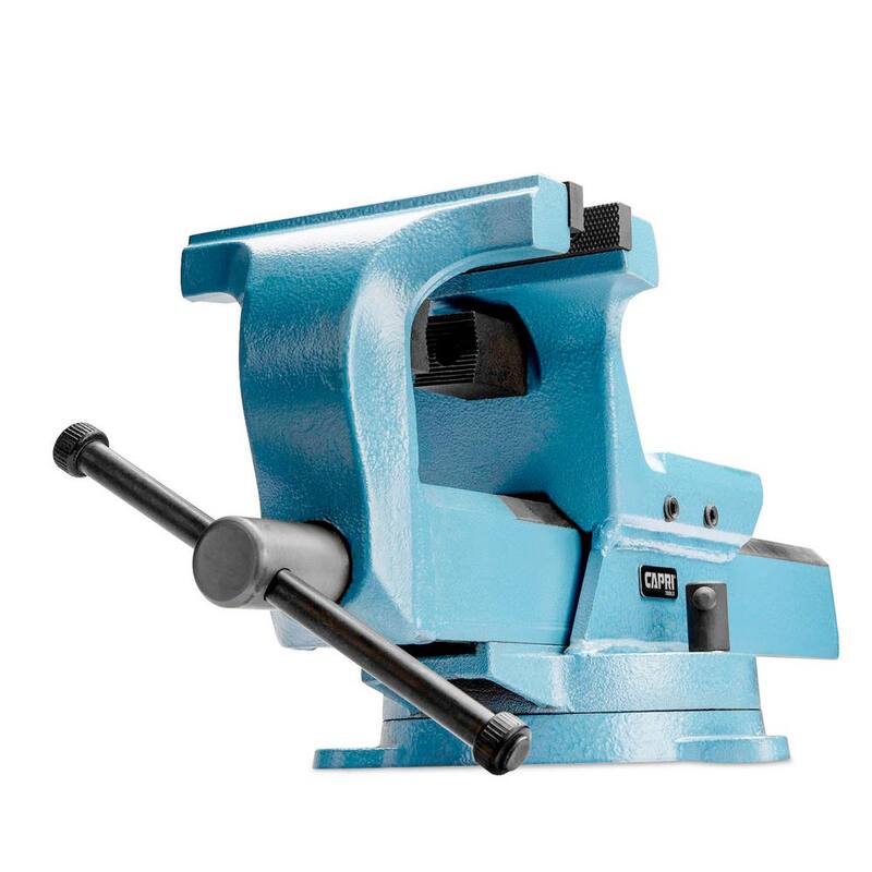 Capri Tools 6 in. Ultimate Grip Tornillo de Banco de Acero Forjado - CP10516W