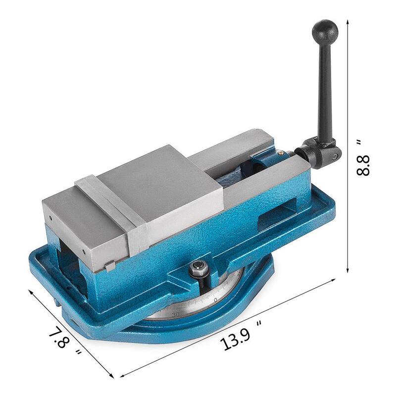 Morsa de banco VEVOR de 4 pulgadas de alta precisión con base giratoria de 360 grados - TQ4YCDXZDZJMPKQ01V0