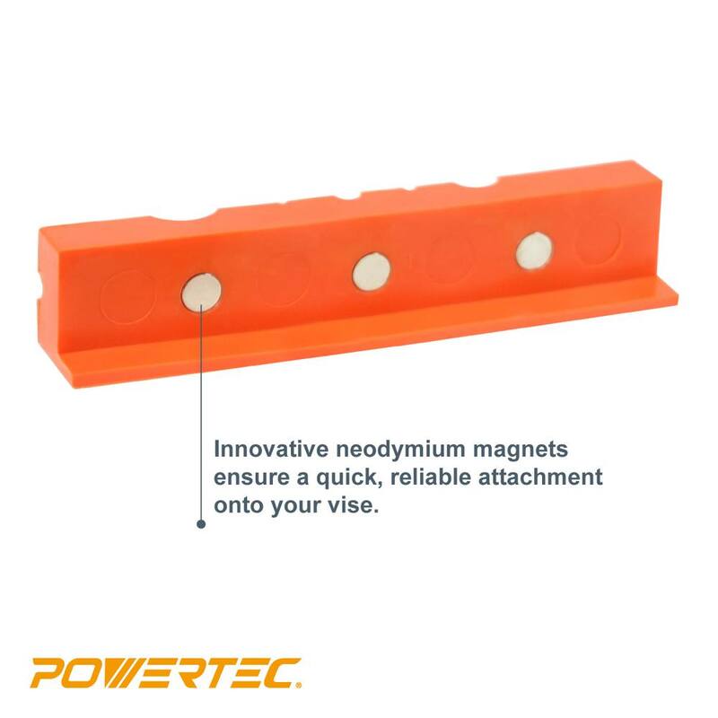 Mordaza magnética multiusos de 6 pulgadas POWERTEC (2 piezas) - 71107