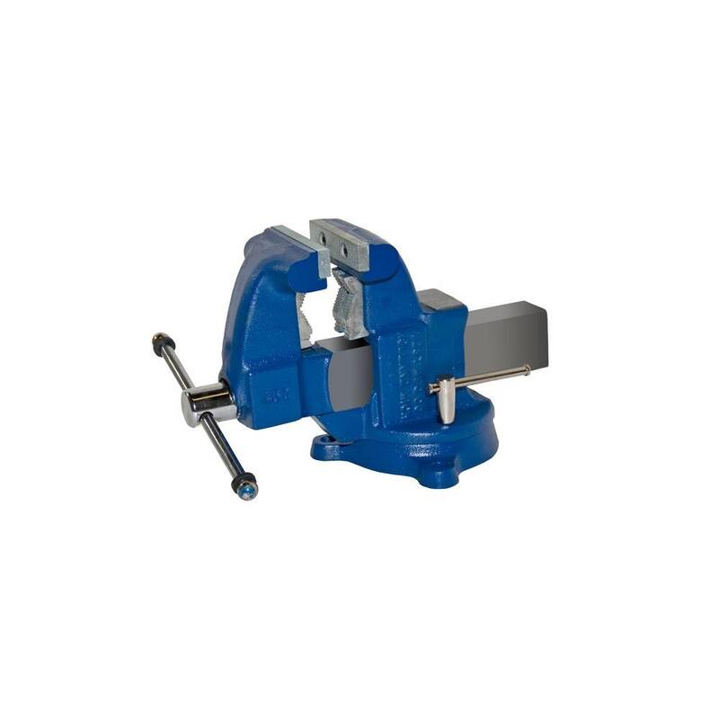 Yost 4-1/2 pulgadas -Tornillo de banco combinado Tradesman y tubo con base giratoria - 45C