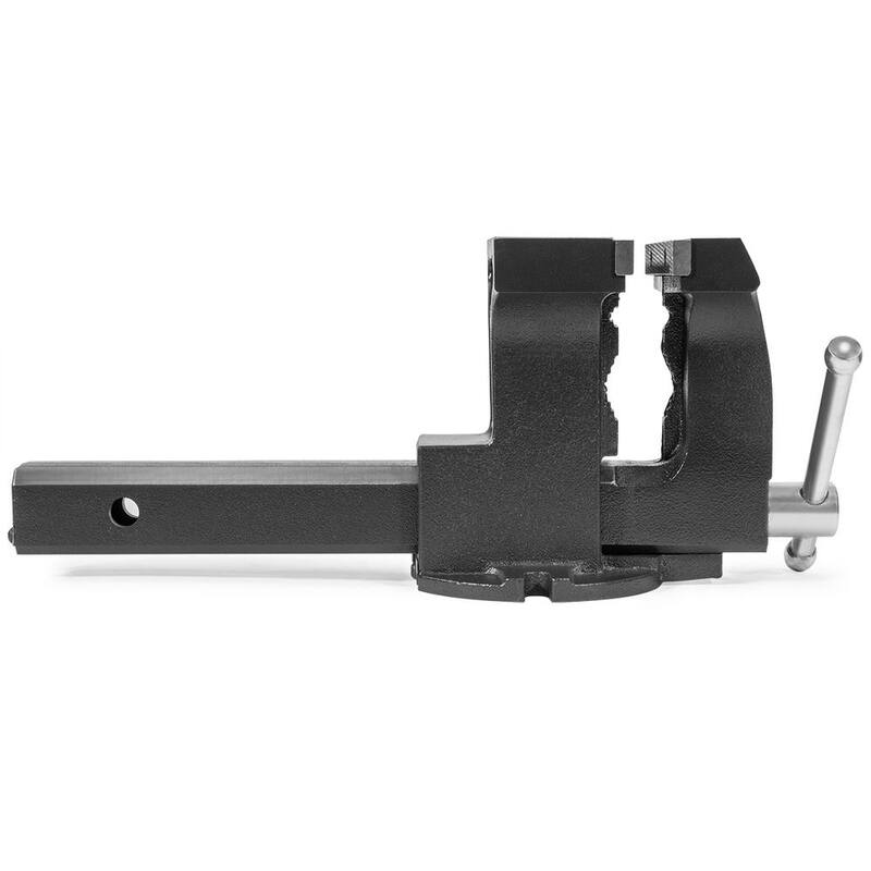 Stark 6 in. Gancho de remolque para camioneta todo terreno ATV con banco de trabajo 2 en 1 y montaje integrado, se ajusta a receptáculo de 2 in. - 66008-H